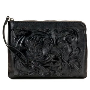 Patricia Nash Cassini Tooled Leather Wristlet